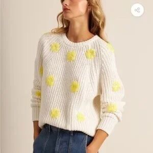 JOHN + JENN COTTON DAISY KNIT